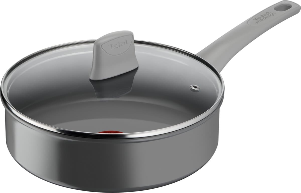 Tefal Renew On Keramische hapjespan 24 cm Grijs