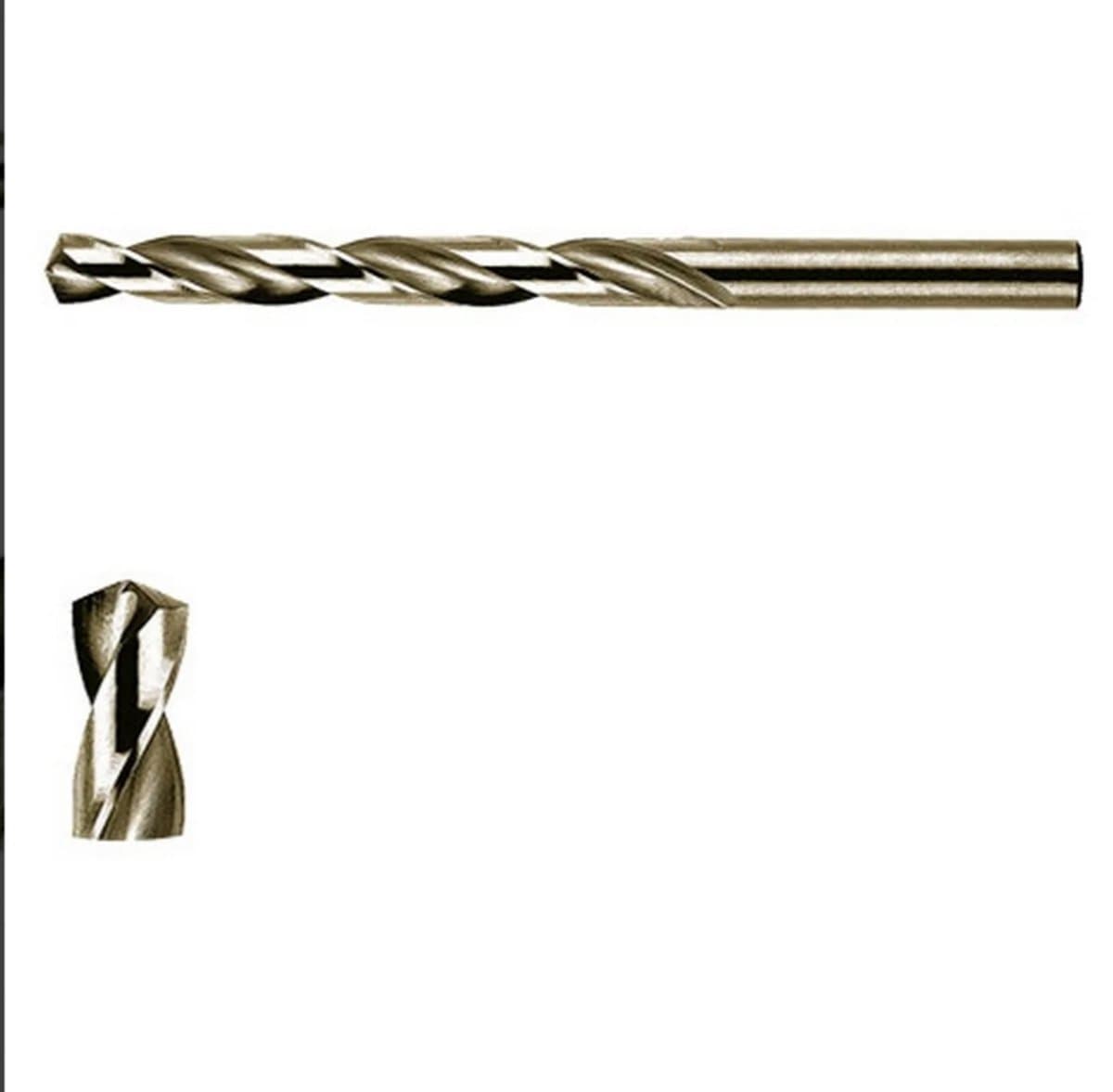 Heller - 21331 8 HSS Metaal-Spiraalboor 9mm - Lengte 125 mm - Kobalt DIN 338 Cilinderschacht - 10 stuks
