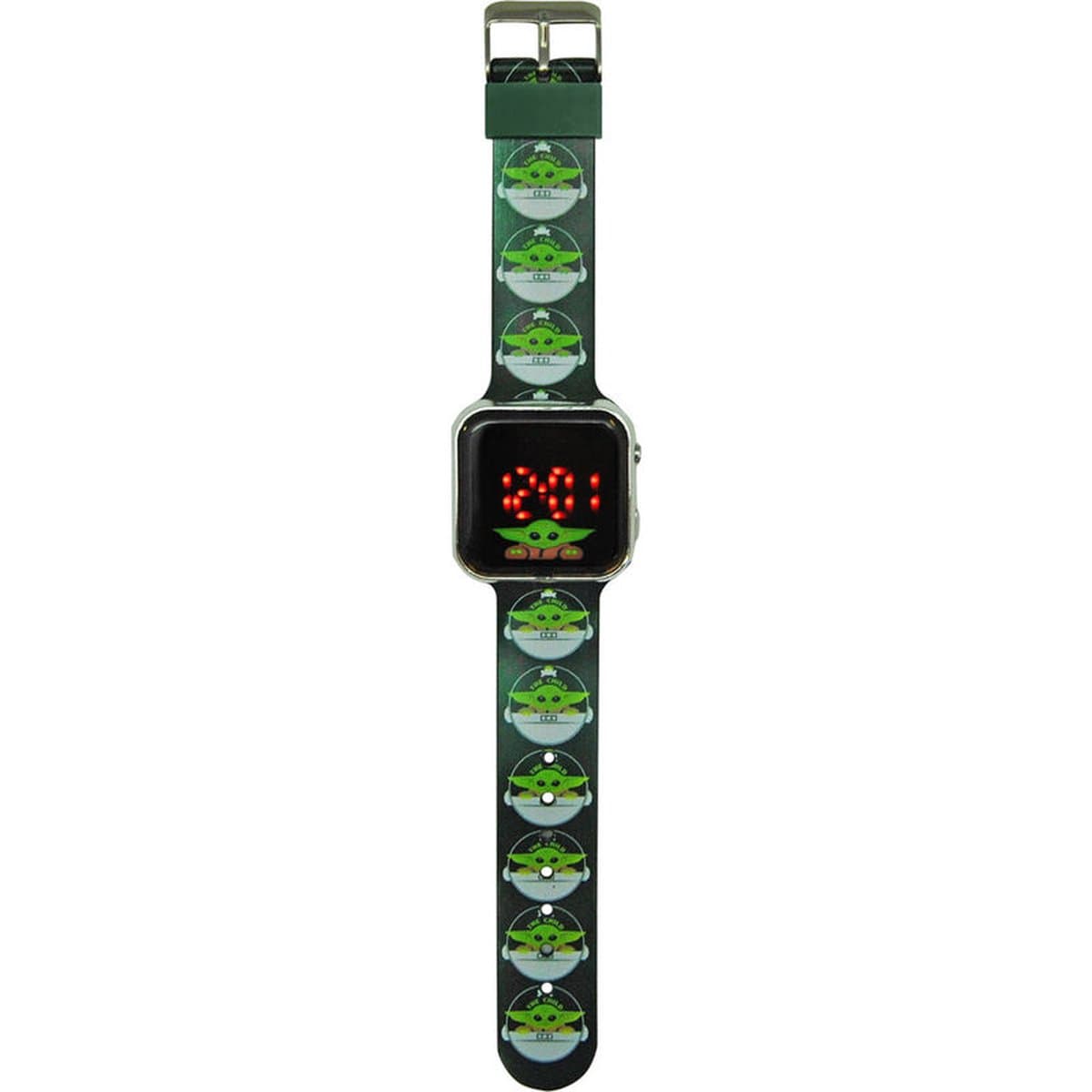 Star Wars Horloge - Led - Mandelorian - Digitaal