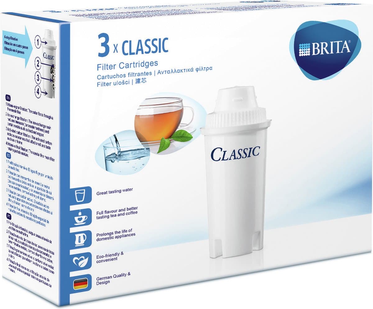 BRITA Classic Filterpatronen - 3 stuks