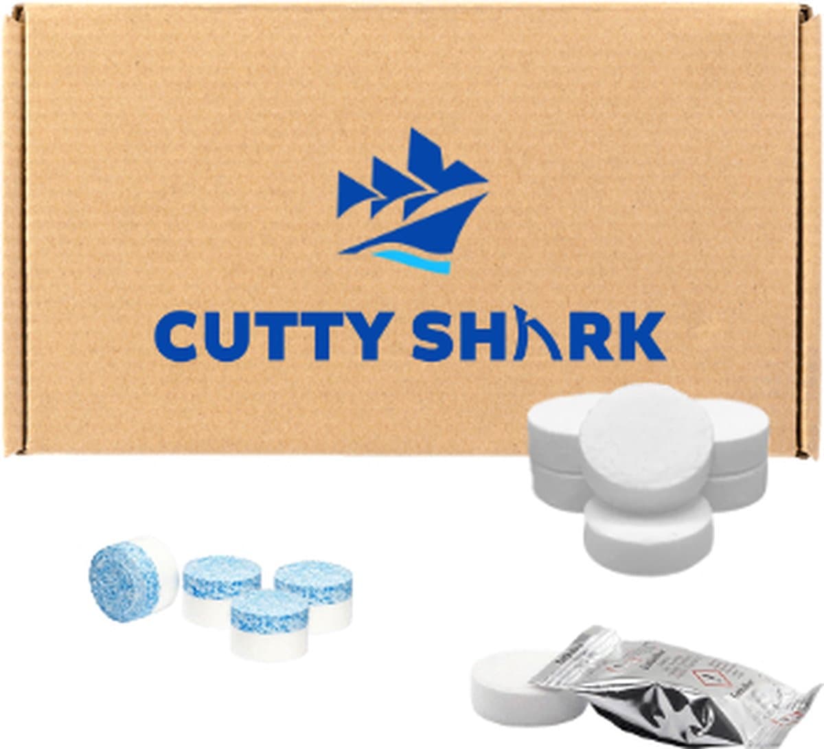 Cutty Shark - 25 + 4 Koffiemachineontkalker - 25 universele ontkalkingstabletten + 4 gratis 2 fase reinigingstabletten