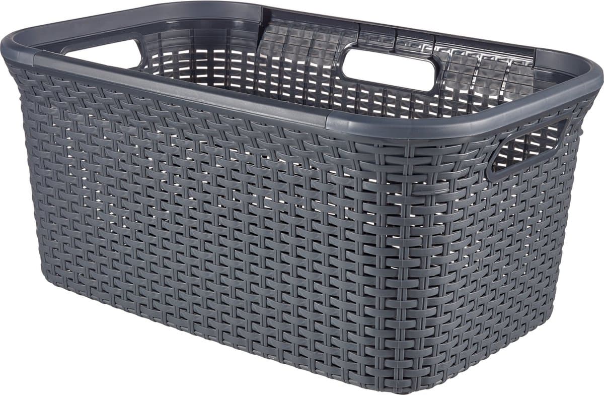 Curver Style Wasmand - 45L - Heupwasmand - Antraciet