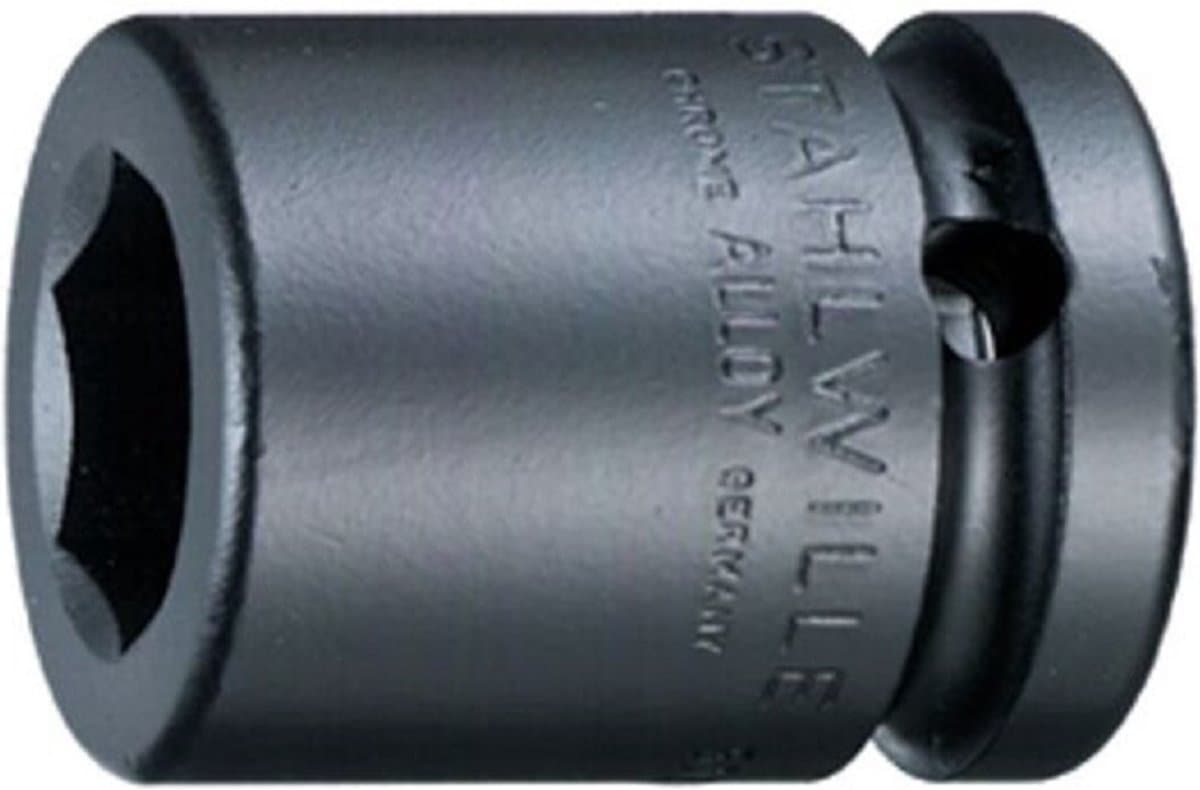 Stahlwille serie 50IMP Dopsleutel zeskant 1/2" / 25 - Chrome Alloy Steel Gebruineerd - maat 25 - Prijs per stuk