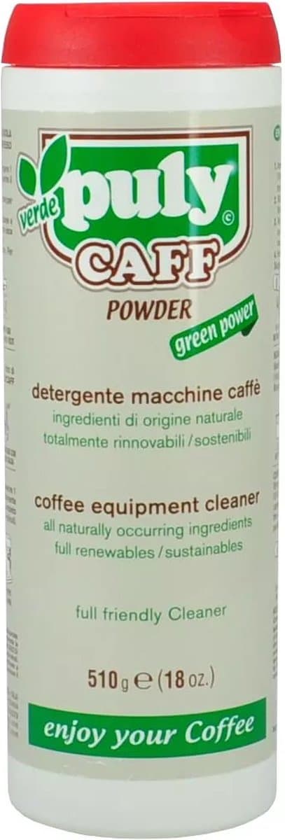 Puly Caff Verde Biologische Reinigingspoeder voor Espressomachine - 510gr