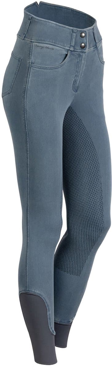Harry's Horse Paardrijbroek Harry's Horse Trendy Denim Full Grip Blauw - 42