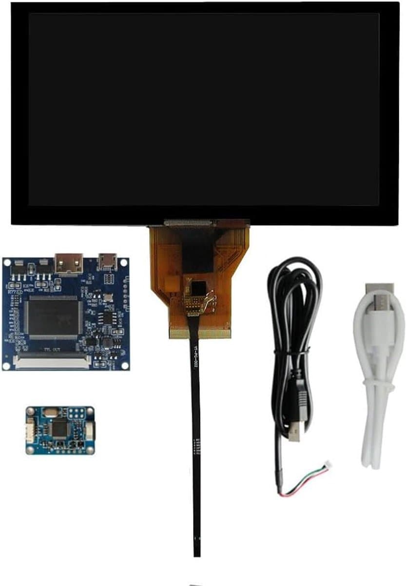 Hulpscherm LCD - Extra Monitor - Computer Uitbreiding - USB Touchscreen - 65 Inch - Zwart