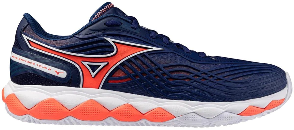Mizuno Wave Enforce Tour 2 Cc Schoenen Blauw EU 47 Man