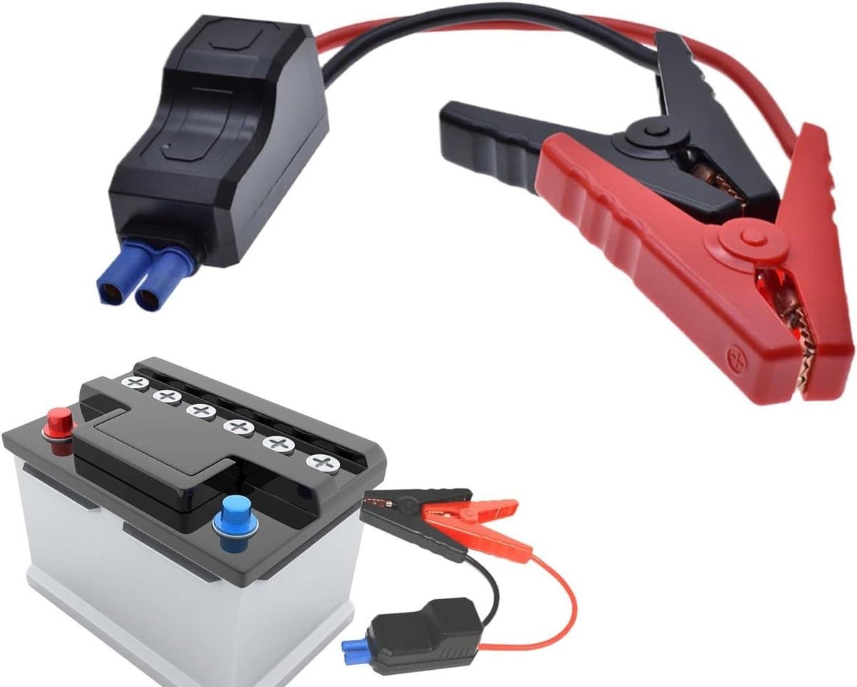Auto Jump Starter - Starthulp Power Pack - Motor Starten - Omgekeerde Polariteit Bescherming - 650A - Zwart