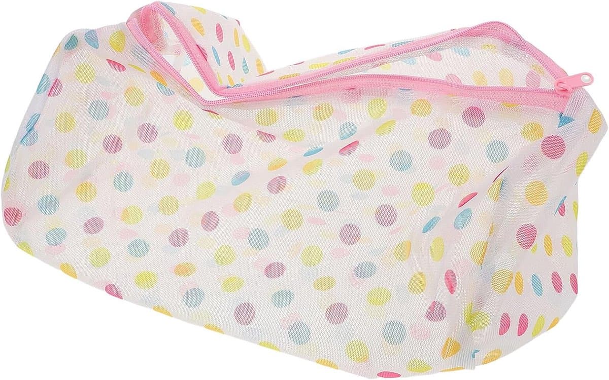 Waszakken met Rits - Mesh Wasnetten - Delicate Kleding Wassen - Anti-deformatie Ontwerp - 33x22 CM - Multi