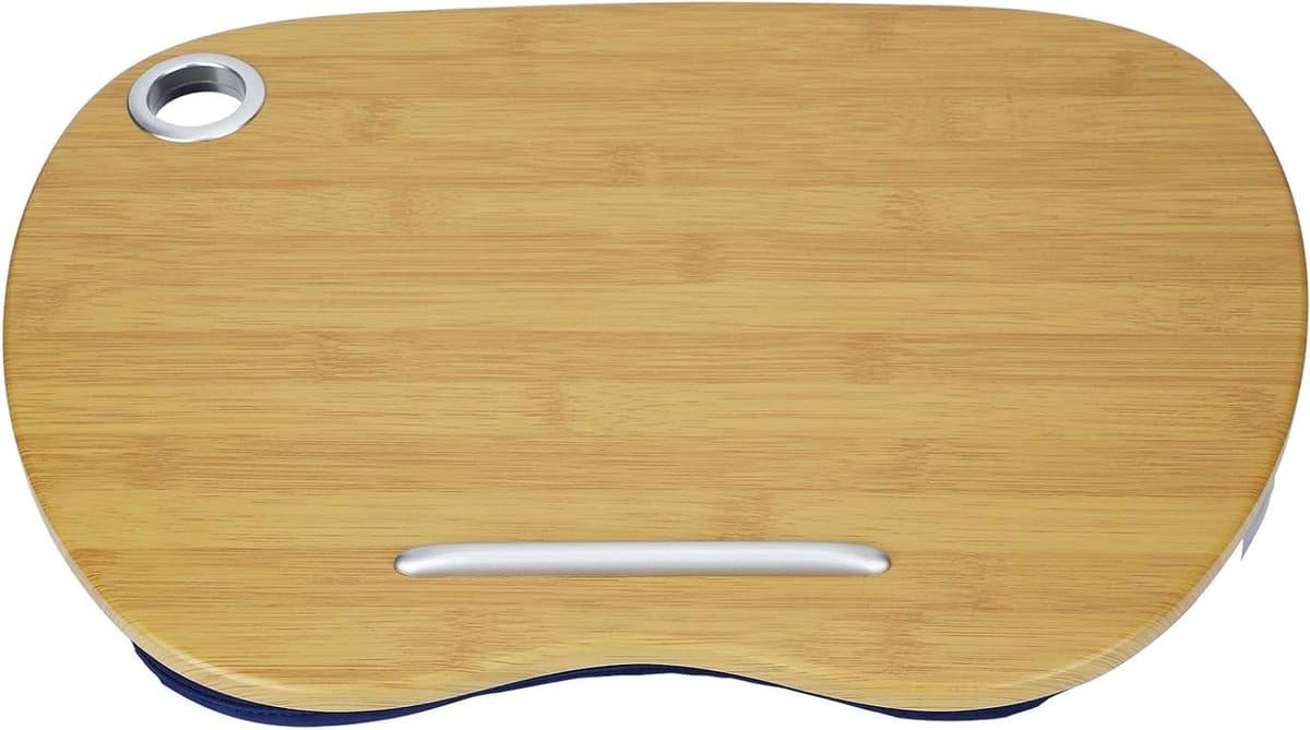Laptopbureau - Schootbureau Leestafel - Comfortabel Werken - 3-in-1 Ontwerp - 41D x 32W x 11H cm - Blauw