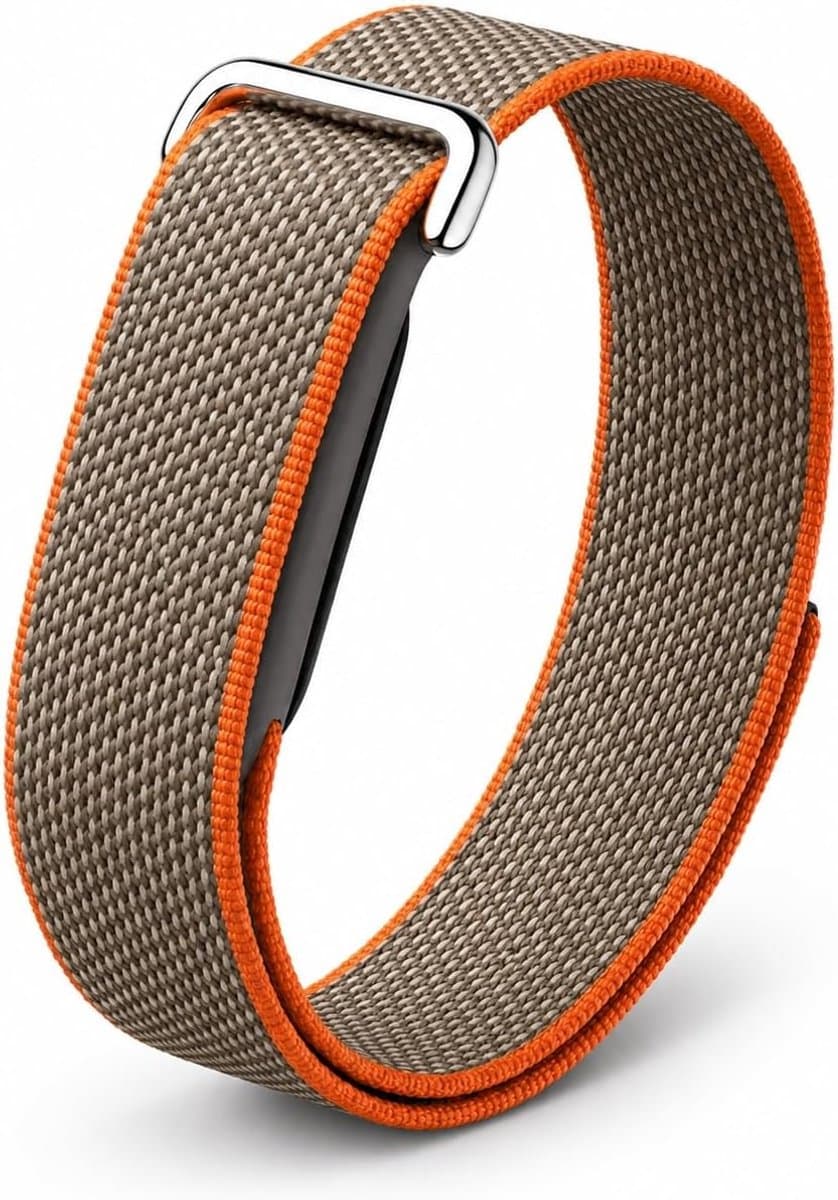 Armband voor Fitbit Air - gevlochten nylon - ademend - huidvriendelijke band - ShopVlot