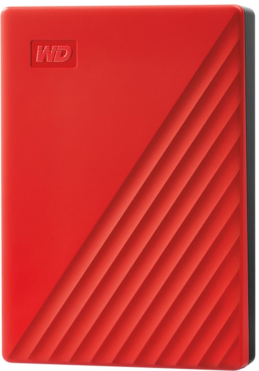 Western Digital My Passport - Externe harde schijf - 4 TB Rood