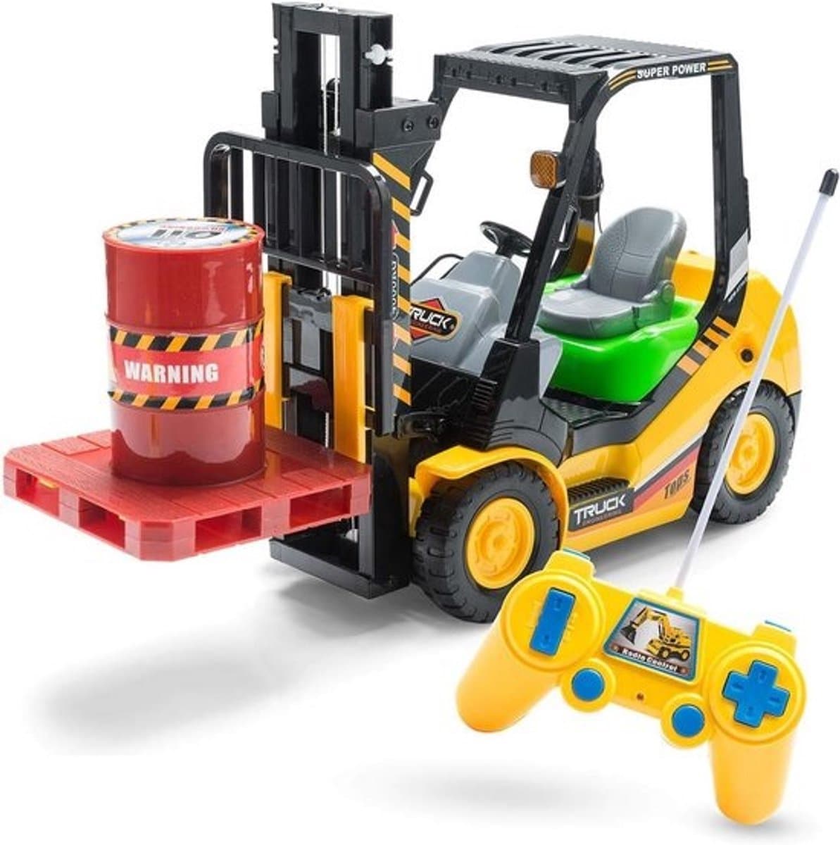 RC Vorkheftruck Schaalmodel 1:14 met Hefbare Mast en Afstandsbediening