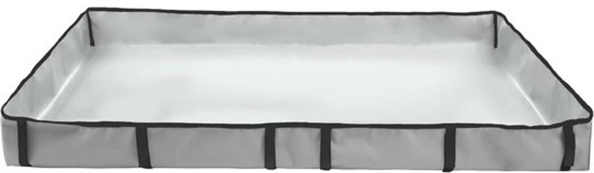 Kooi Bodem - Hok Voering - Dierenverblijf Schoon - Waterdicht PVC - 30 x 122 cm - Zwart