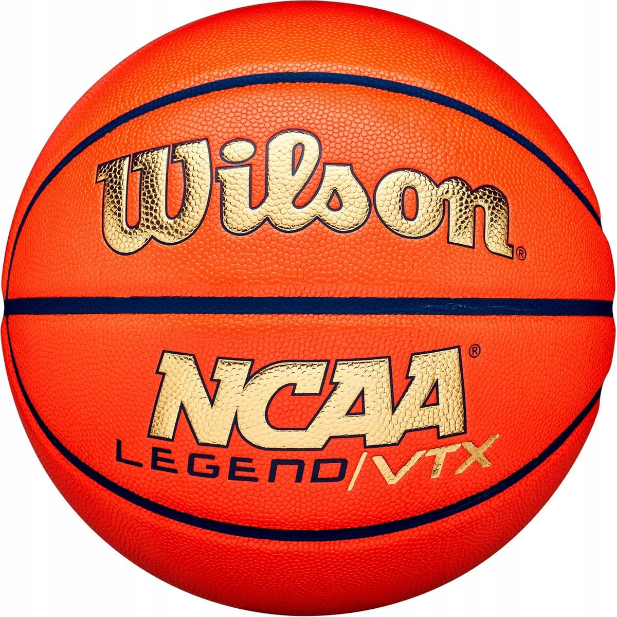 Wilson NCAA Legend VTX Gold Basketbal Maat 7 Indoor/Outdoor