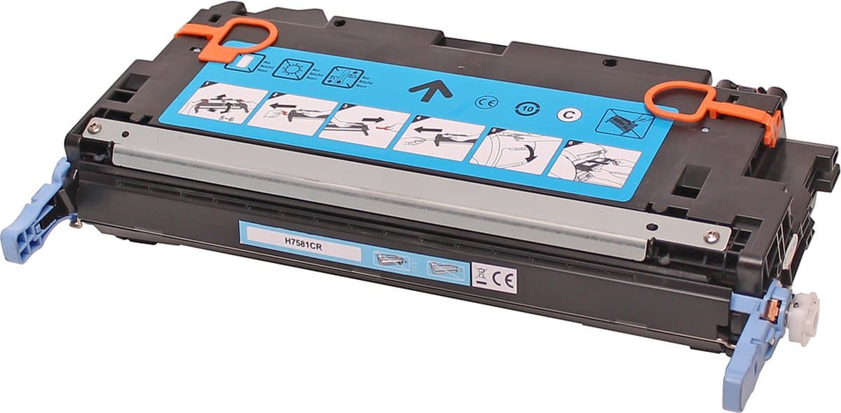 ABC huismerk toner geschikt voor Canon 711C 717 cyan I-Sensys LBP-5300 LBP-5360 LBP-5400 MF-8450 MF-9100 MF-9130 MF-9170 MF-9200 MF-9220cdn MF-9280cdn
