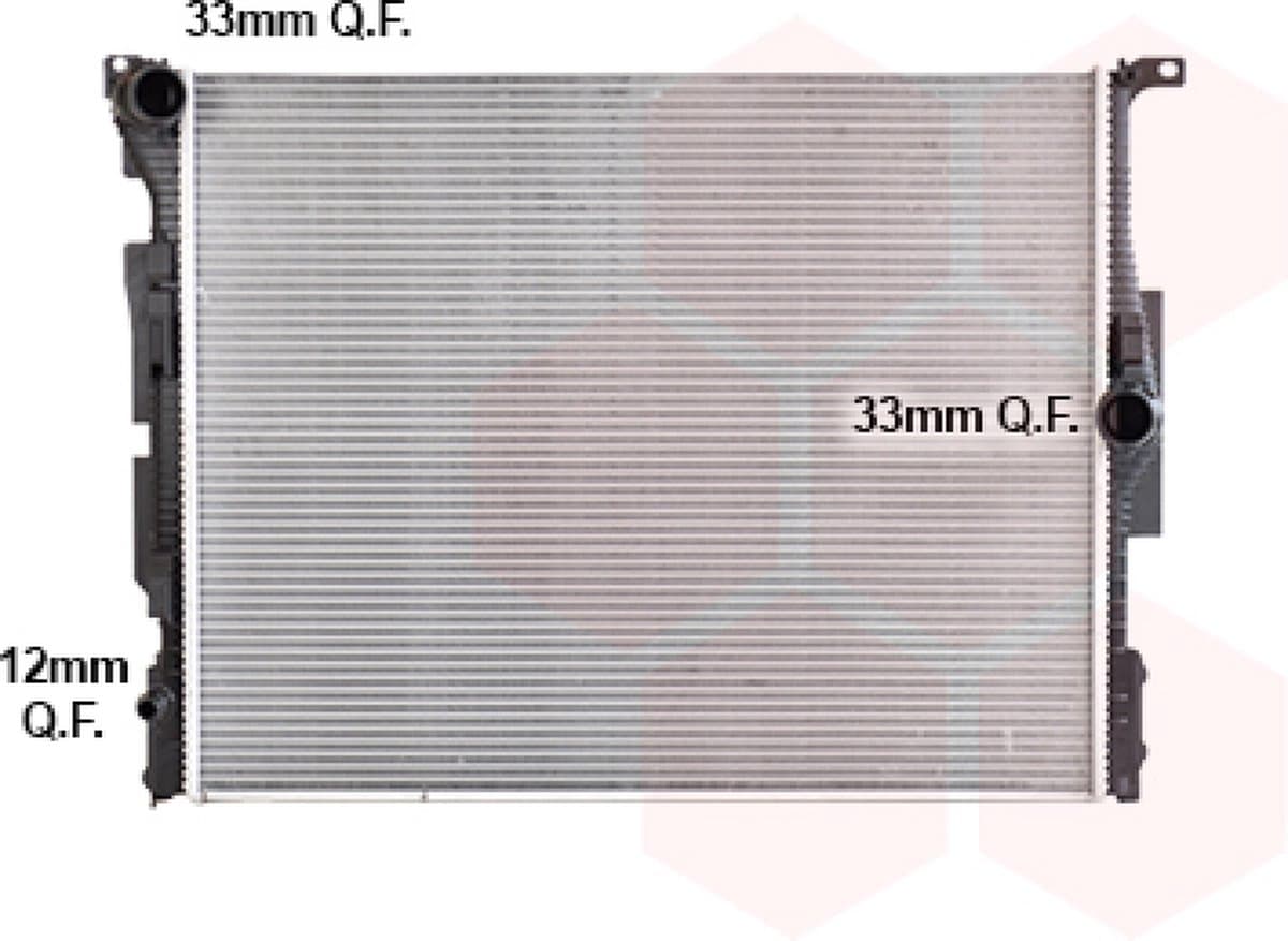 Van Wezel - RADIATOR VOOR BMW 1 F20/F21 2011-2015 17118482623
