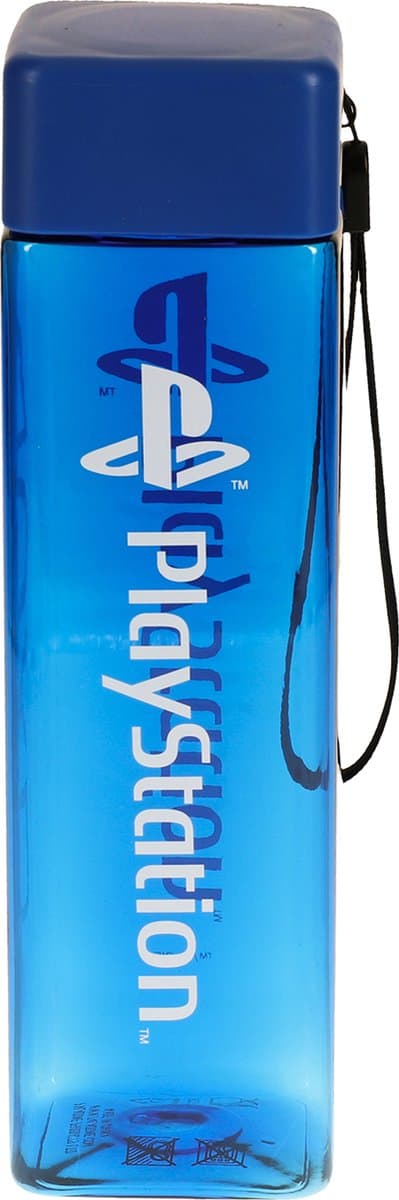 Paladone PlayStation Waterfles - 500 ml, Blauw