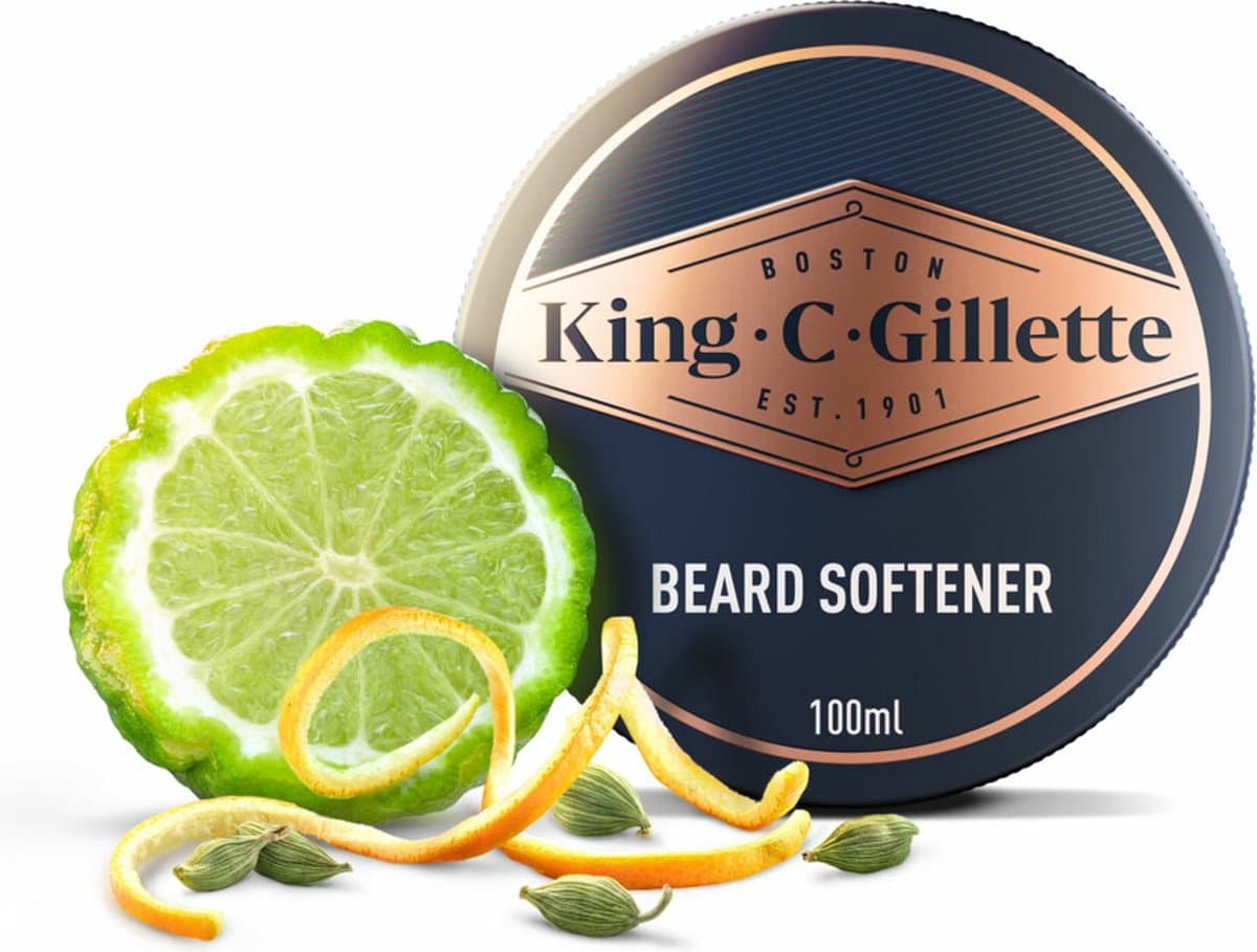 6x King C. Gillette Baardbalsem 100 ml