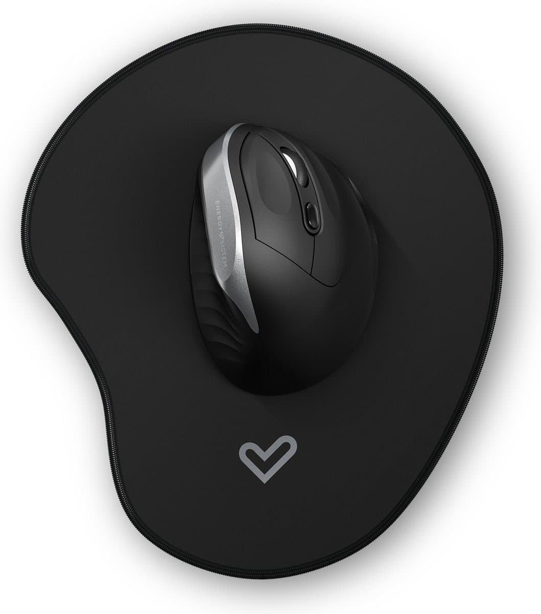 Optical Wireless Mouse Energy Sistem Office Mouse 5 Comfy Black Black/Grey