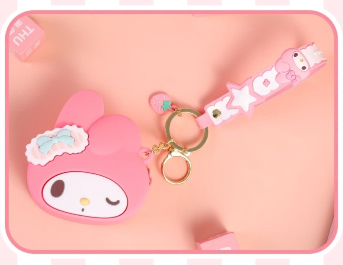 Sanrio My Melody - Sleutelhanger - PVC Portemonnee - Airpods pro case - Kleine tas - Gratis Verzending