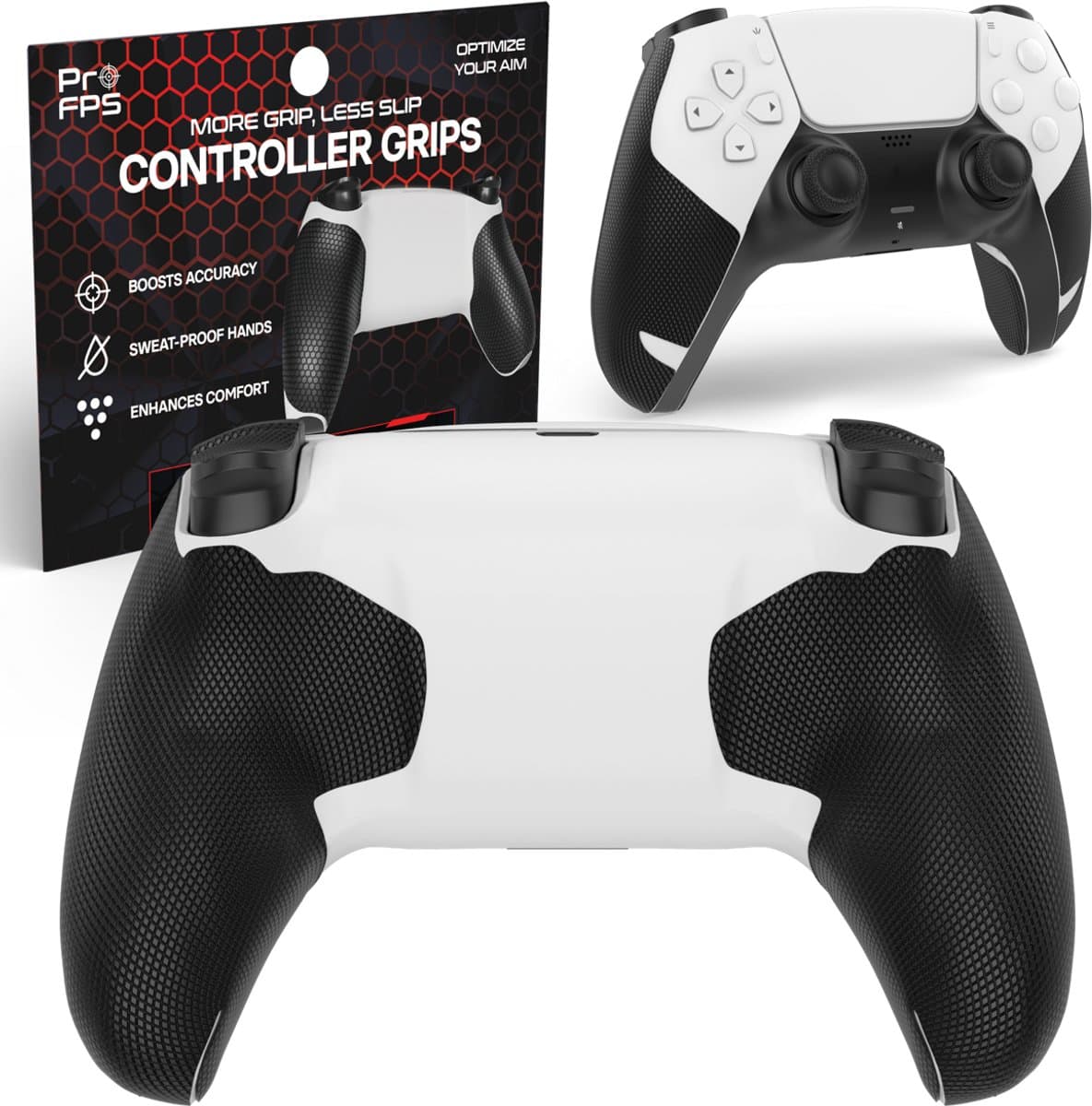 ProFPS Controller Grips voor PS5 – Verbeterde Grip & Comfort – Ultra Thin