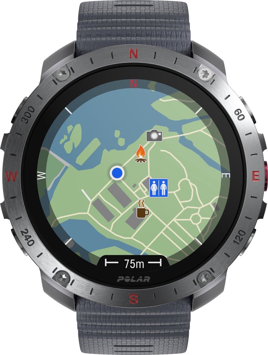 Polar Grit X 2 Pro Zilver