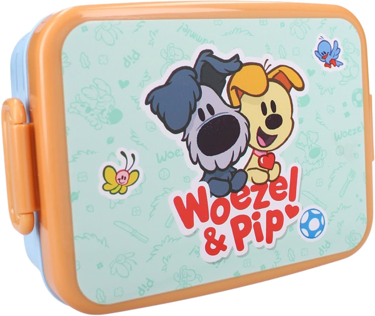 Vadobag Woezel & Pip - Blauw en Oranje - Lunchbox
