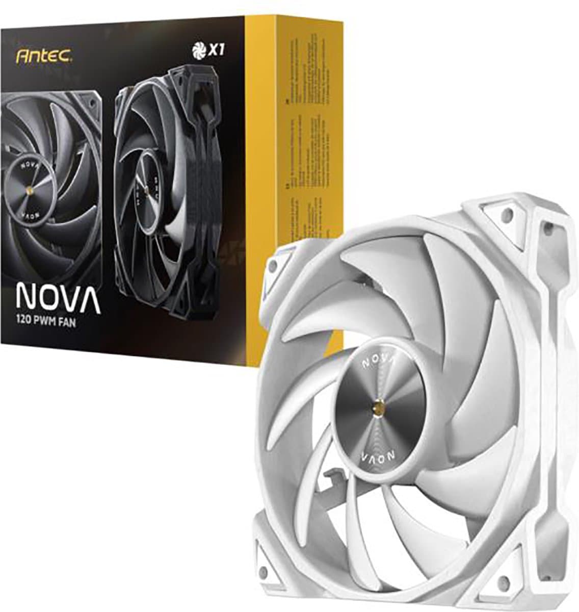 Antec 0-761345-40052-7 koelsysteem voor computers Wit