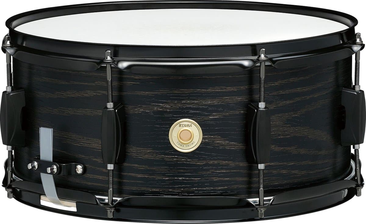 TAMA Woodworks Snare 14"x6,5" Black Oak Wrap WP1465BK-BOW - Snare drum