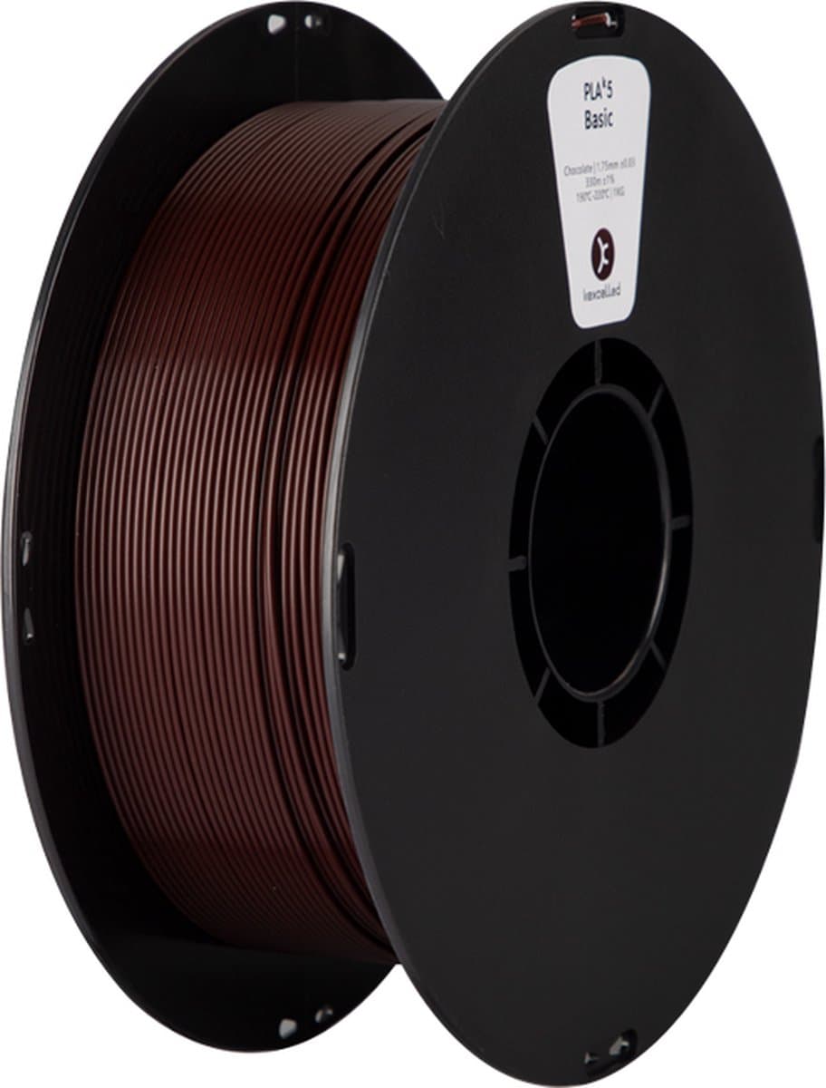 Kexcelled PLA Chocolade Bruin/Chocolate Brown 1.75mm 1kg 3D Printer filament