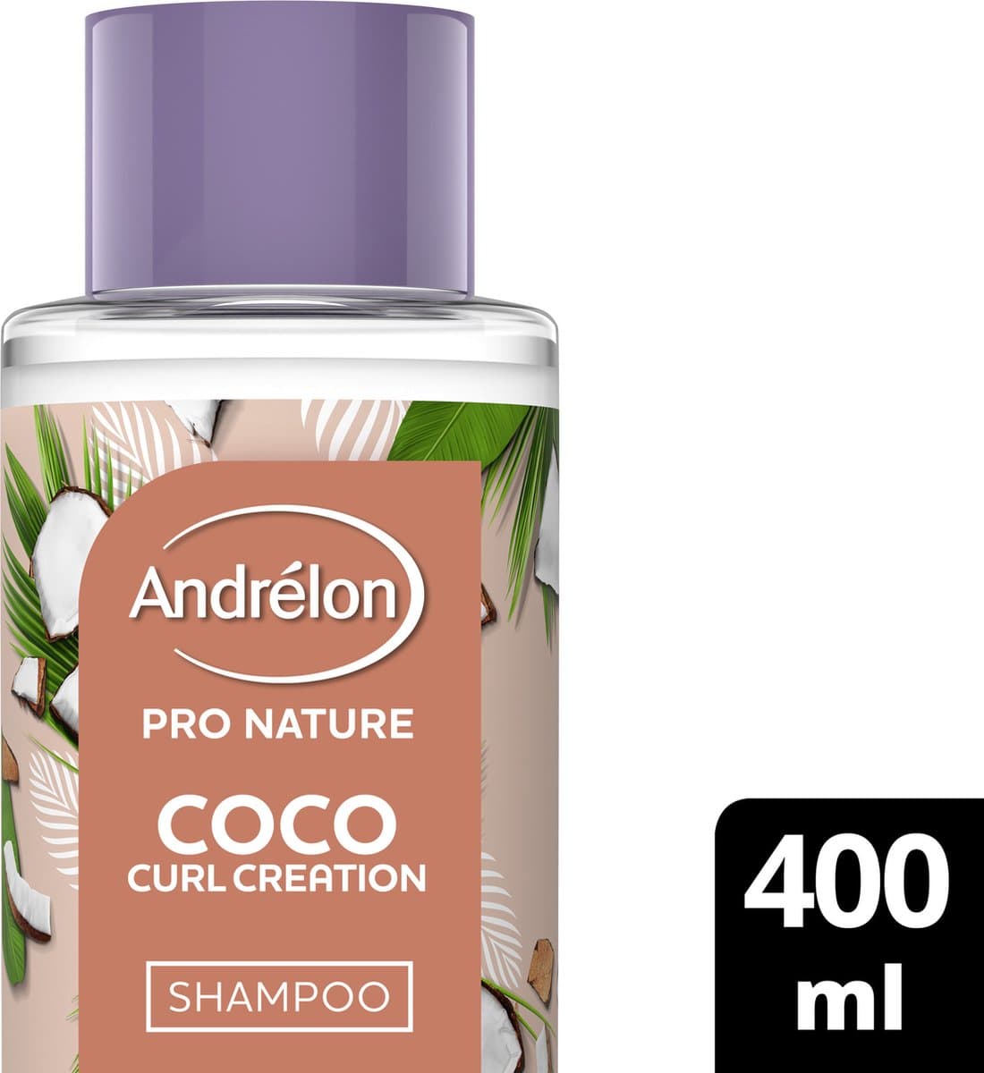 Andrelon Pro Nature kokosshampoo - 400 ml