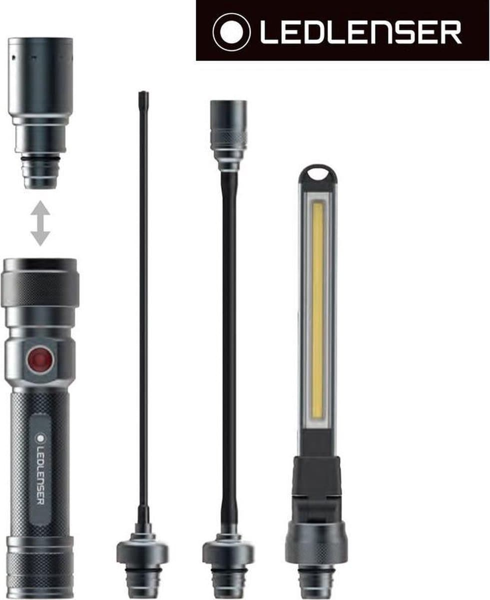 Ledlenser LL-WL/WORKER-F 4-delige LED zaklamp - 350Lm