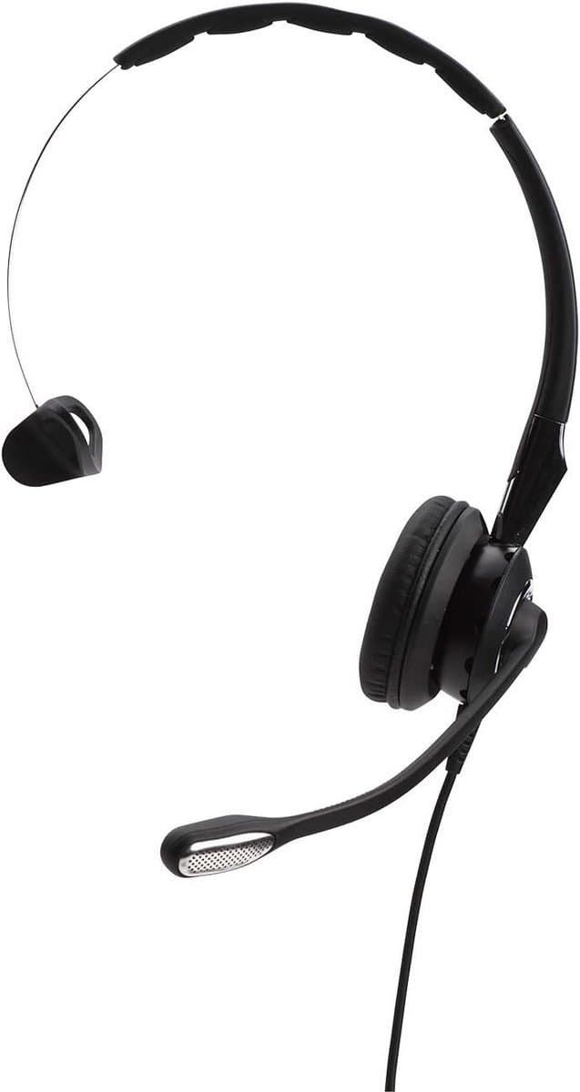 Professionele Mono Headset met Ultra Noise Cancelling en HD Voice voor Telefoons