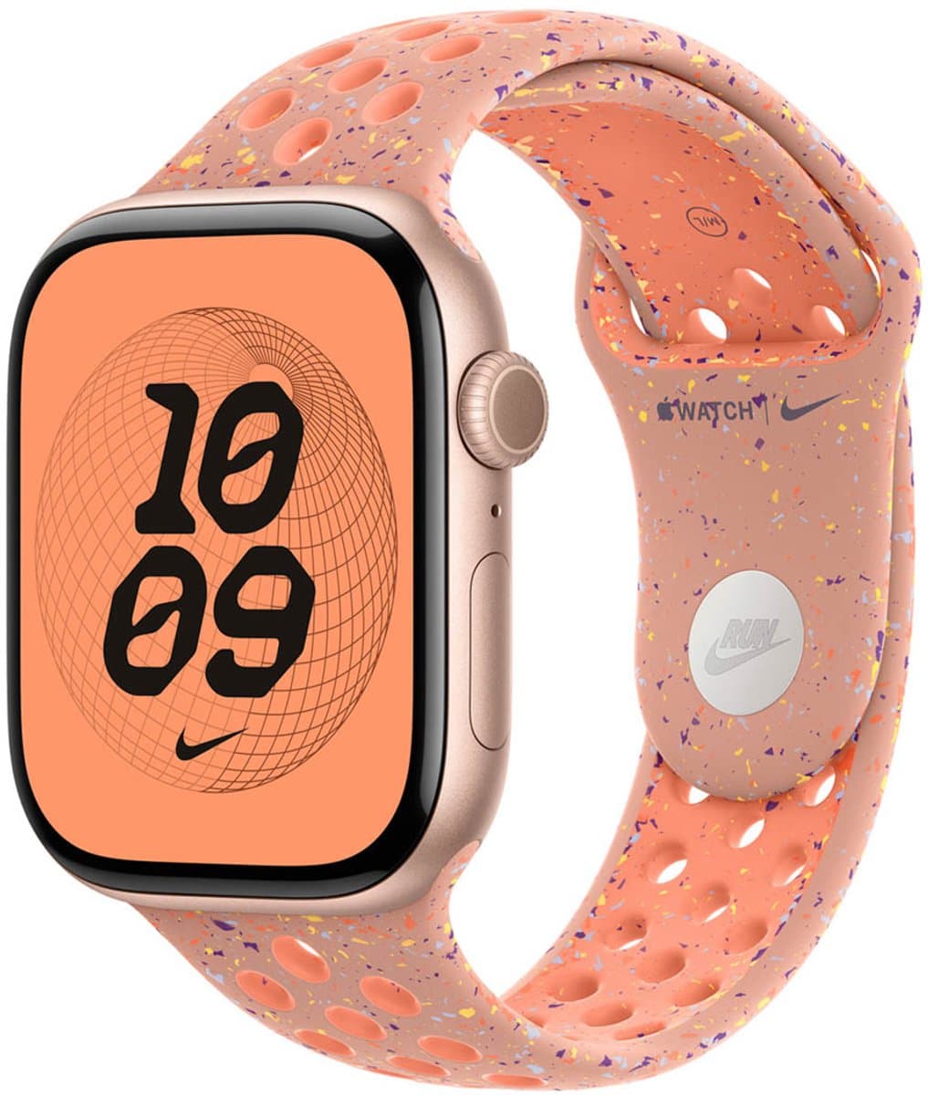 Apple Sport Band voor de Apple Watch Series 1 - 9 / SE (38/40/41 mm) - Maat M/L - Alpenglow Pink