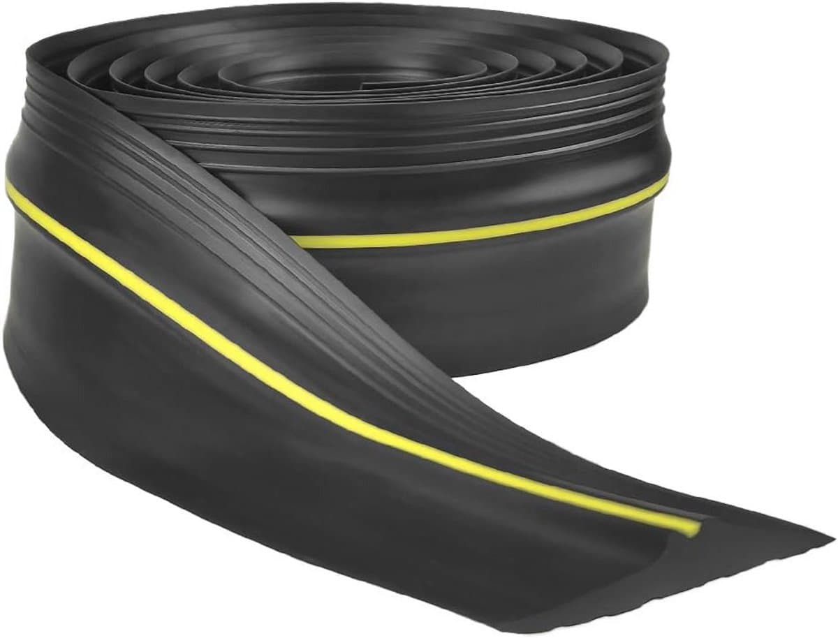 Drempelafdichting voor Garagedeur 6 m - Universele, Koudebestendige Rubber afdichting
