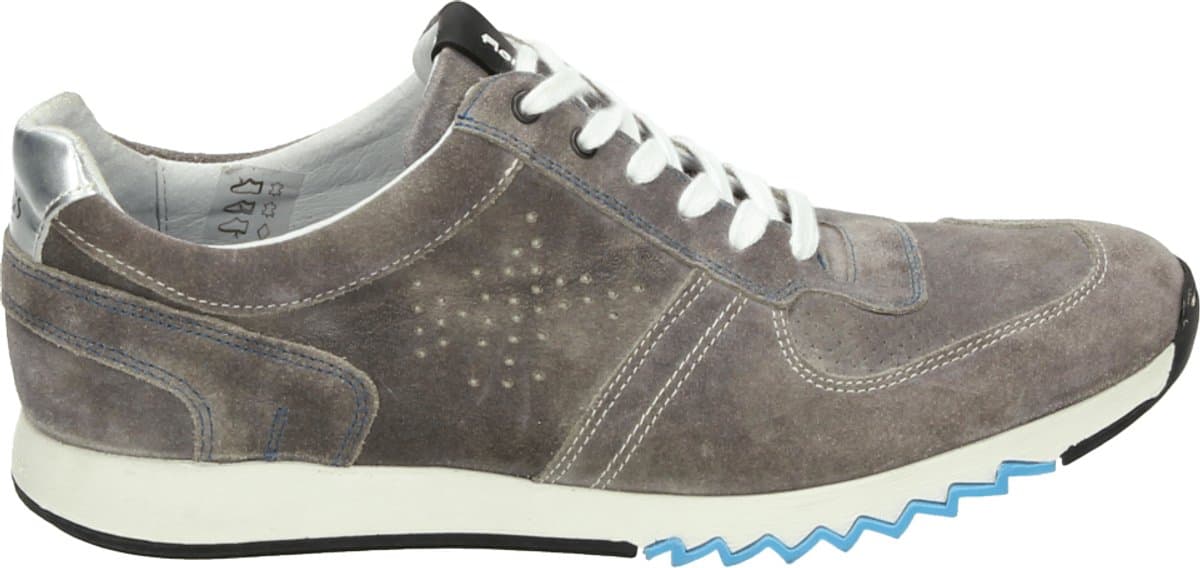 mephisto sano - AMORY VELSPORT - Vrije tijdsschoenenHeren veterschoenHeren sneakersCasual - Kleur: Grijs - Maat: 38.5