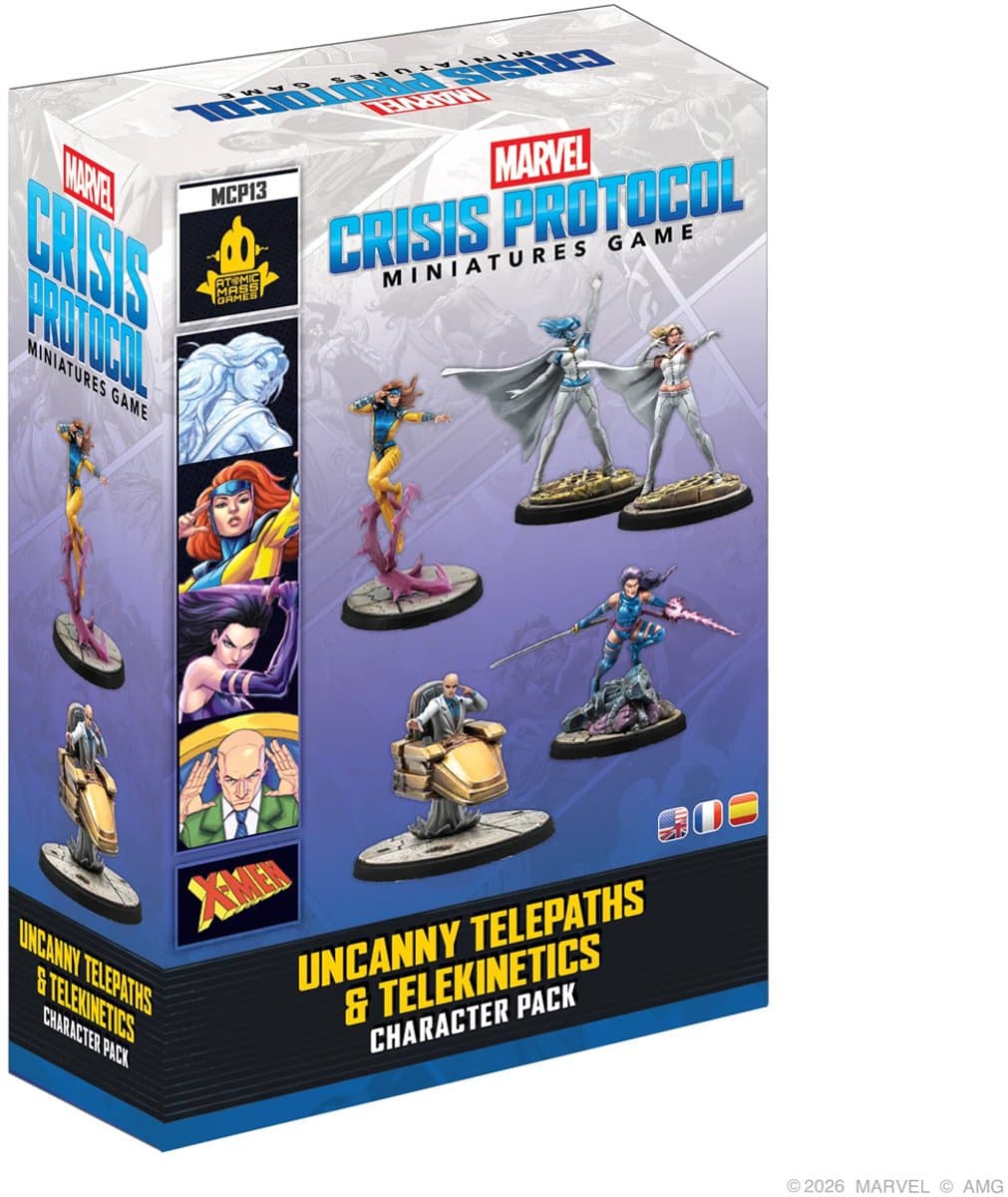 Marvel Crisis Protocol Uncanny Telepaths & Telekin - Miniature Game Uitbreiding - EN/ES/FR