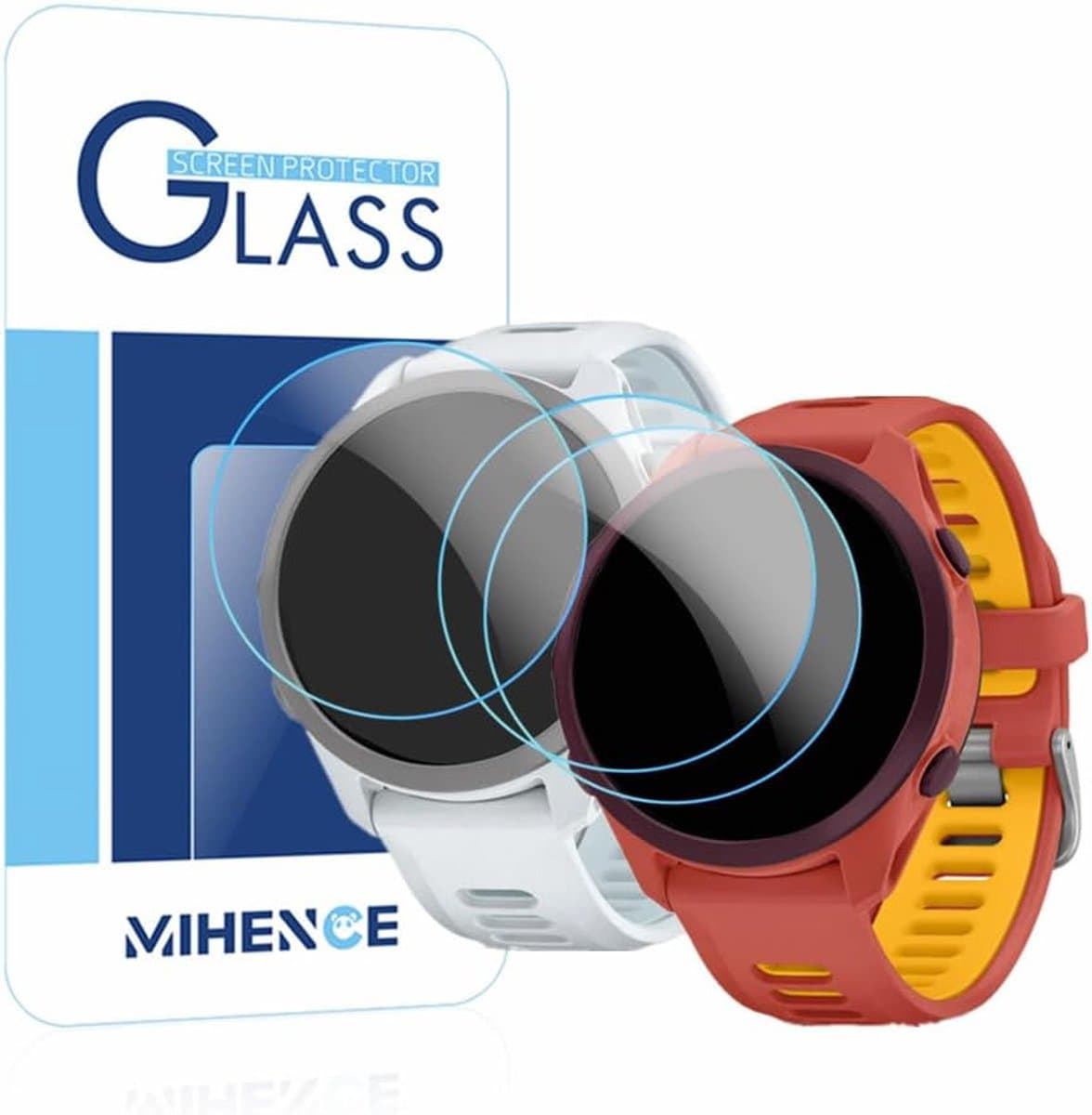 Protective Film Compatible with Garmin Fenix 8 43mm Smart Watch, 9H Anti-Scratch, Tempered Glass Film Compatible with - ShopVlot