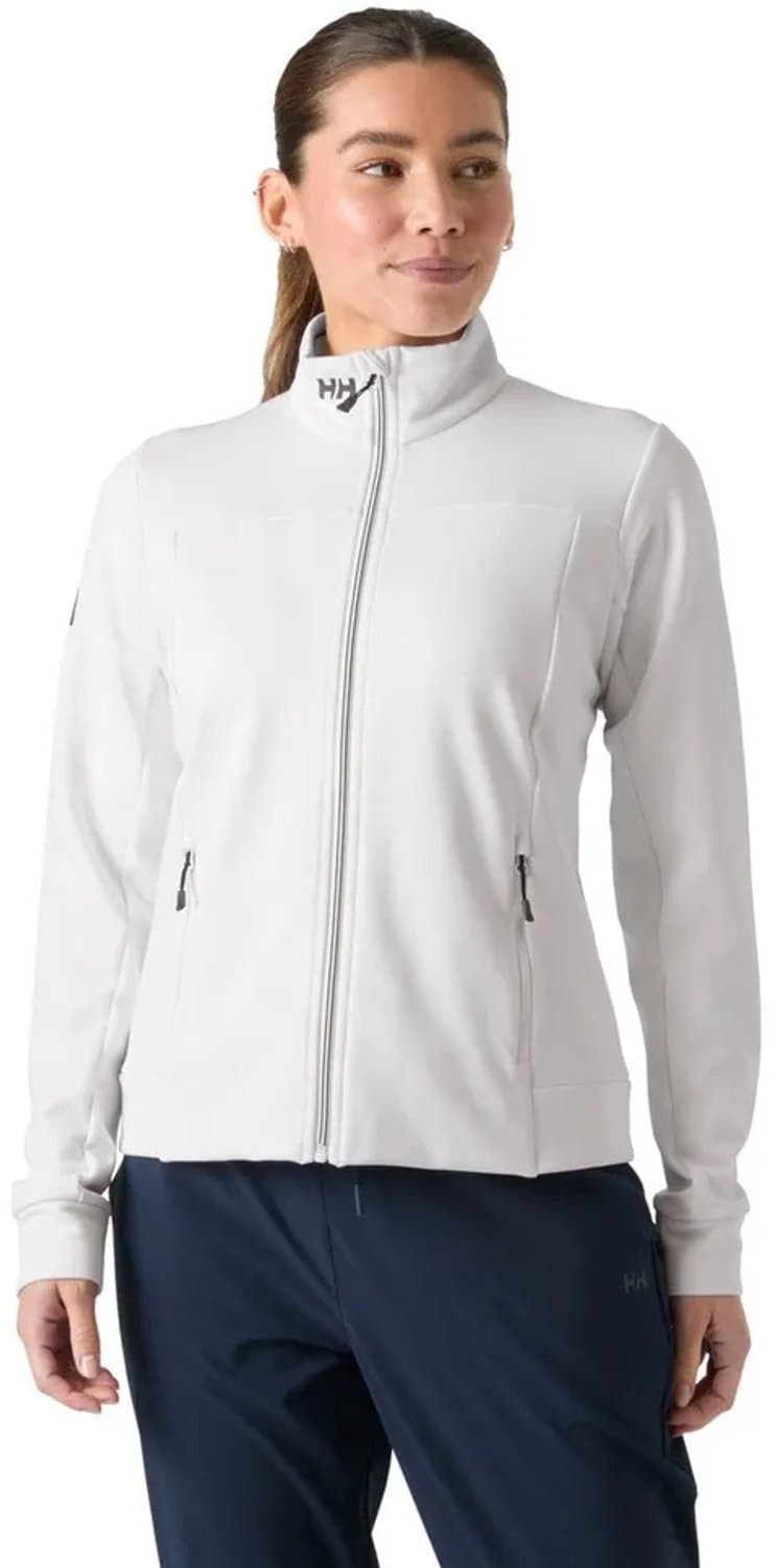 Helly Hansen Crew Fleece Met Volledige Rits Wit XL Vrouw