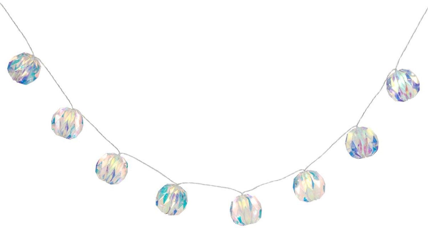 Feeric Iriserende Bal LED Garland - 10 Warme LEDs, 1,65 m