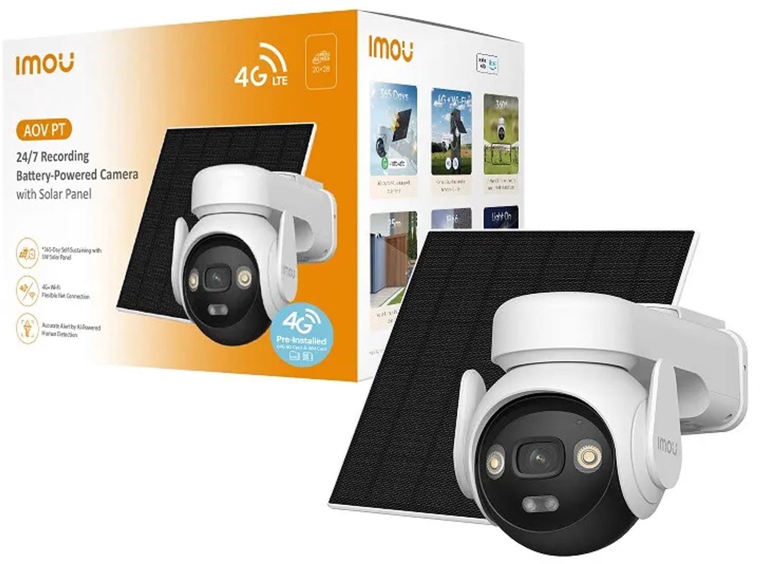 Imou Always On Video Solar Kit