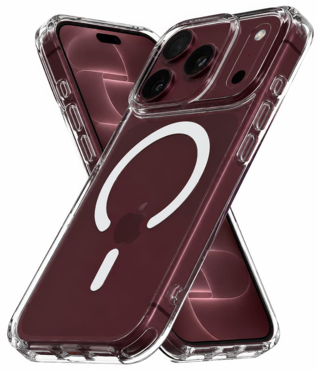 My Case Transparant Hoesje – Geschikt voor iPhone 17 Pro - Geschikt voor MagSafe – Slank, Sterk en Shock proof