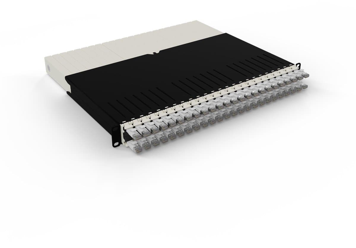 PATCHBOX PONEX8STPWH netwerkkabel Wit 0,8 m Cat6a U/FTP (STP)