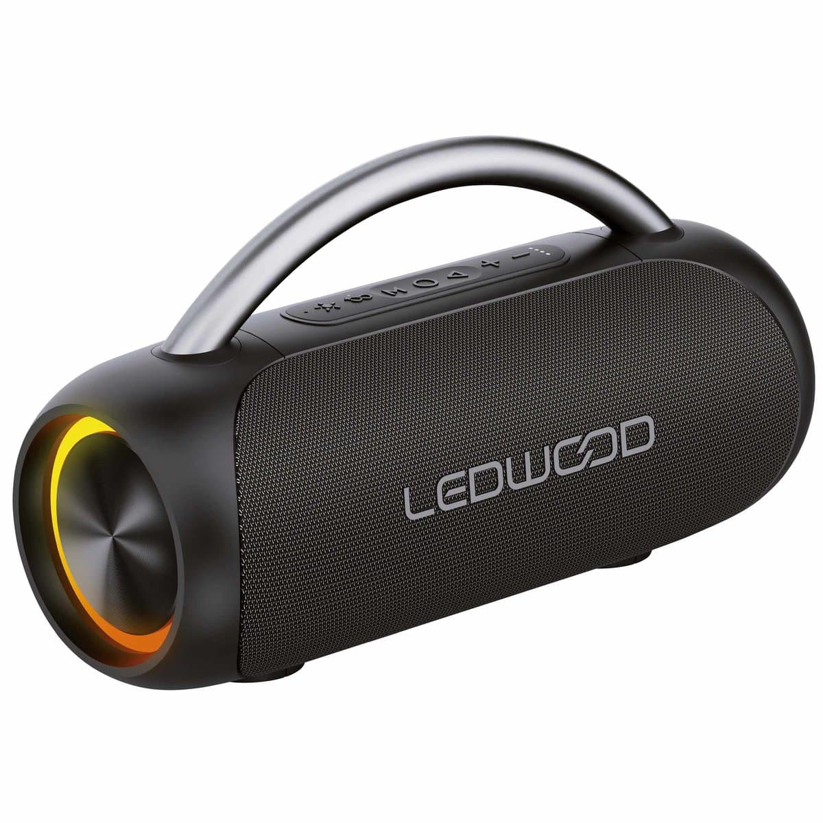 Ledwood XTREME200 Bluetooth speaker - partyspeaker met lichteffecten - IPX6 waterbestendig - bluetooth - TWS - zwart