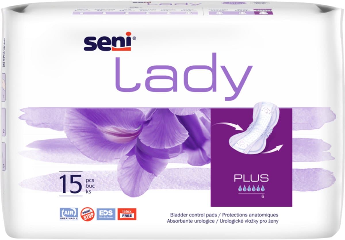 Seni Lady Plus - 16 pakken van 15 stuks