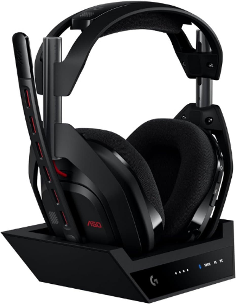 Wireless Gaming Headset + Basisstation (Gen 5) – PRO-G Graphene Drivers – Bluetooth & USB-C – Wisselen Tussen 3 Systemen – PC, PS5, Xbox, Switch – Zwart