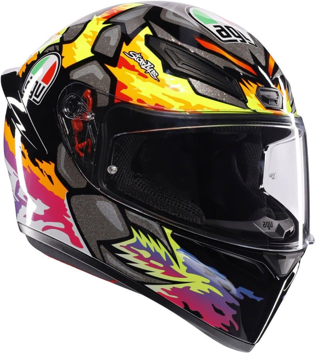 AGV K-1 S Bezzecchi 2023 Integraalhelm - Maat L - Helm
