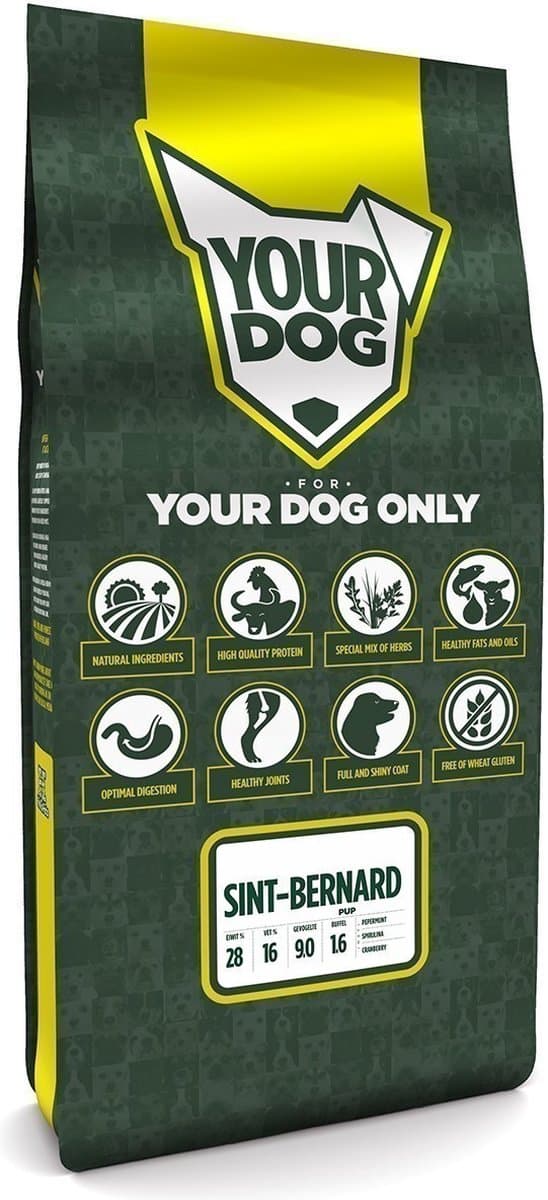 Yourdog Sint-bernard - Hondenbrokken - Pup - 12 kg