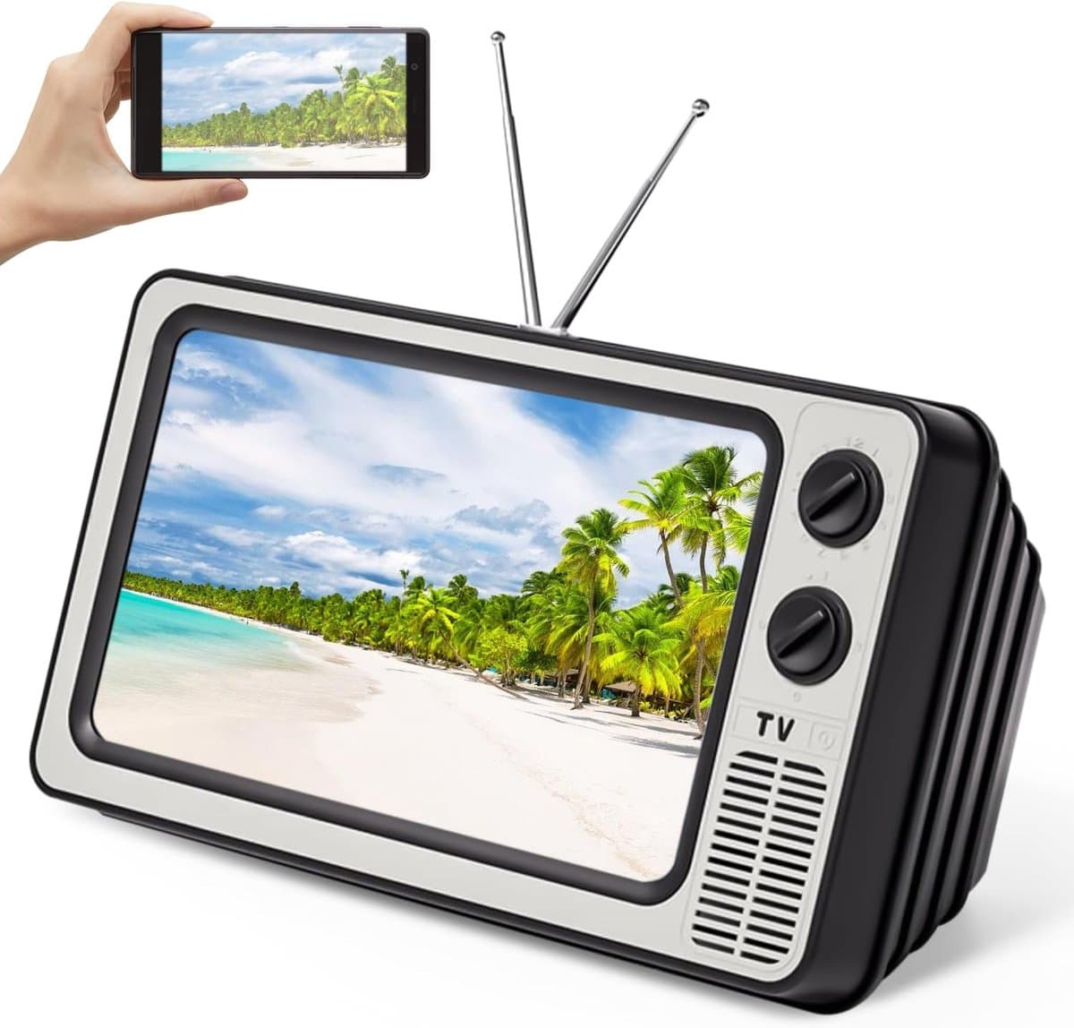 Beeldscherm Vergroter - Mobiele telefoon schermvergroter - 3D schermvergroter - Telefoon bioscoop - 2-3x Vergroting Voor Comfortabel Kijken - 28x15x13cm